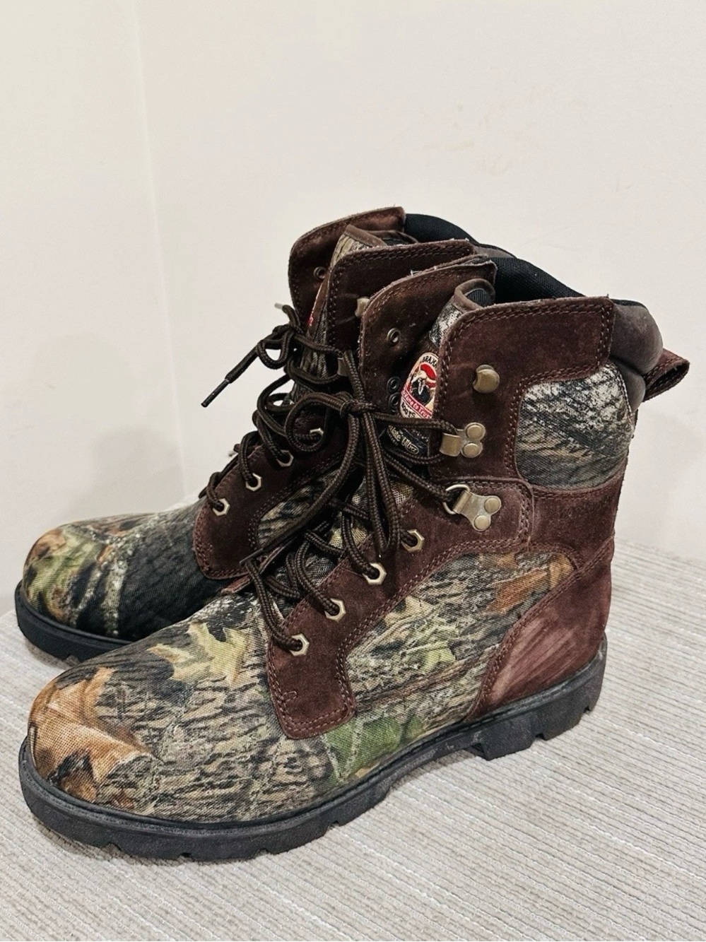 BRAHMA HUNTER Camo Thinsulate Ultra Insulation Waterproof Boots US 11